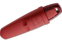 Couteau de poche Mora Eldris 12648 lame inox 5,9cm manche caoutchouc rouge + étui