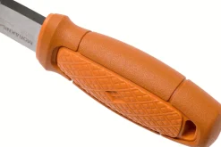 Couteau de poche Mora Eldris 13501 lame inox 5,9cm manche caoutchouc burnt orange + étui