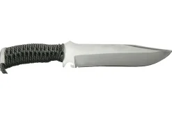 Couteau de survie Wildsteer TX Bowie TXB0114 lame Bowie 18,7cm manche Paracorde Urban/Camo + étui en nylon