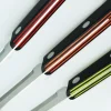 Couteau de table GÜDE Universel 10cm micro-denté manche noir/orange