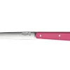 Couteau de table Opinel Bon Appétit Bois n°125 lame 11cm en inox manche en charme fuchsia