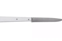Couteau de table Opinel Bon Appétit Bois n°125 lame 11cm en inox manche en charme blanc