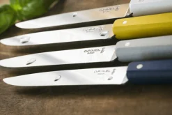 Couteau de table Opinel Bon Appétit Bois n°125 lame 11cm en inox manche en charme jaune