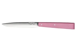 Couteau de table Opinel Bon Appétit Bois n°125 lame 11cm en inox manche en charme rose