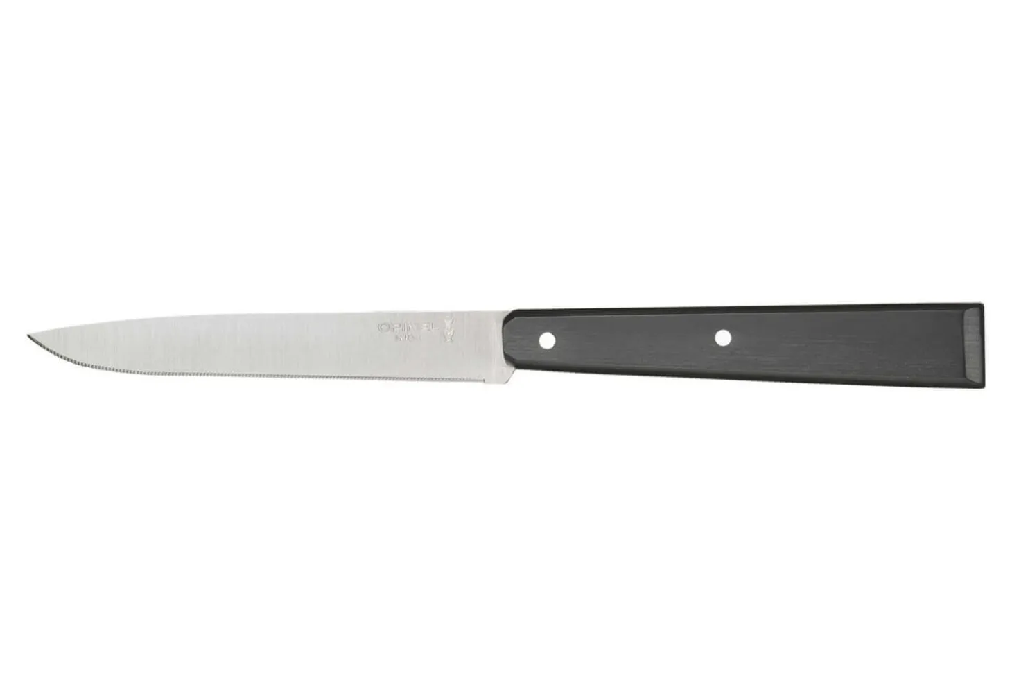 Couteau de table Opinel Bon Appétit Pro n°125 lame 11cm en inox manche noir