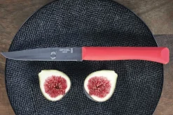 Couteau de table Opinel Bon Appétit + lame 11cm en inox manche en polymère rouge