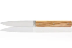 Couteau de table Perceval 9.47 en bois d'olivier