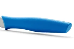 Couteau d'office Arcos Nova lame dentée en acier Nitrum manche bleu 10cm