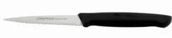 Couteau d'office Bargoin Creative Chef lame dentelée 10cm manche surmoulé noir