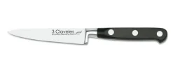 Couteau d'office 3 Claveles Forgé acier inox 10cm