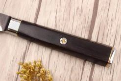 Couteau d'office 9cm Fukito Ébène Damas VG10