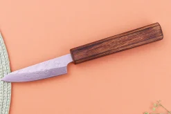 Couteau d'office 8cm japonais artisanal Yuzo Enju Damas 440C