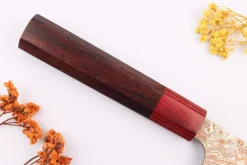 Couteau d'office 9cm japonais artisanal Takeshi Saji VG10 Rainbow Nashiji