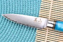 Couteau d'office 8cm Kutoyama damas Azur