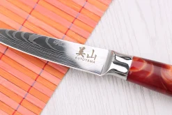 Couteau d'office 8cm Kutoyama Red Flame