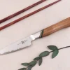 Couteau d'office 9cm Ryda Knives A-30 San Maï et manche en noyer