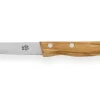 Couteau d'office Gehring Look lame 8cm damas 65 couches manche olivier