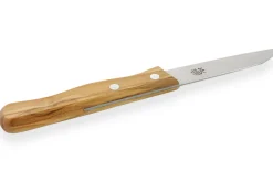 Couteau d'office Gehring Look lame 8cm damas 65 couches manche olivier
