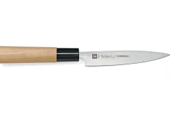 Couteau d'office japonais Chroma Haiku grand modèle 12cm manche Honoki