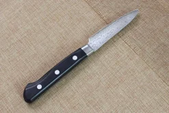 Couteau d'office japonais Tsunehisa VG10 Damascus 45 couches 7.5cm