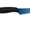 Couteau d'office Kasumi Titanium bleu lame 8cm