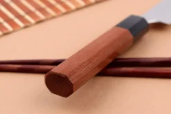 Couteau d'office kiritsuke japonais artisanal Shibata Koutetsu R2 8cm