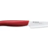 Couteau d'office Kyocera lame céramique 7.5 cm manche rouge