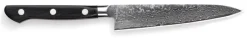Couteau d'office long japonais Tojiro Damascus Pro 13,5cm acier SGPS haut de gamme