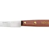 Couteau d'office Nogent Classic en bois de charme teinte merisier lame 9cm