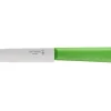 Couteau d'office Opinel Les Essentiels + n°312 lame 10cm manche en polymère vert