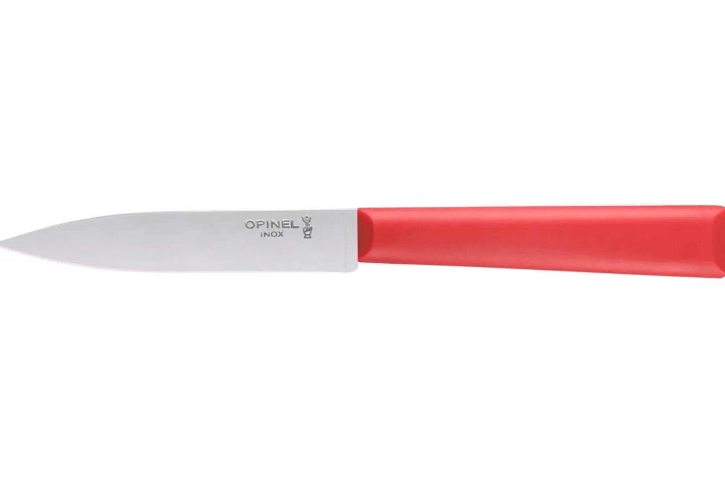 Couteau d'office Opinel Les Essentiels + n°312 lame 10cm manche en polymère rouge