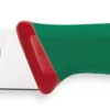 Couteau d'office professionnel SANELLI Premana lame semi-rigide 10cm manche vert
