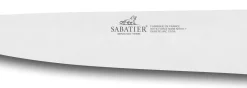 Couteau d'office Sabatier Toque blanche 100% forgé 10cm