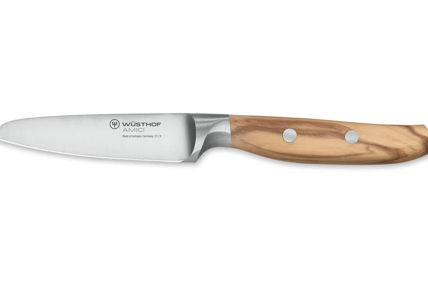 Couteau d'office Wüsthof Amici forgé 9cm en bois d'olivier