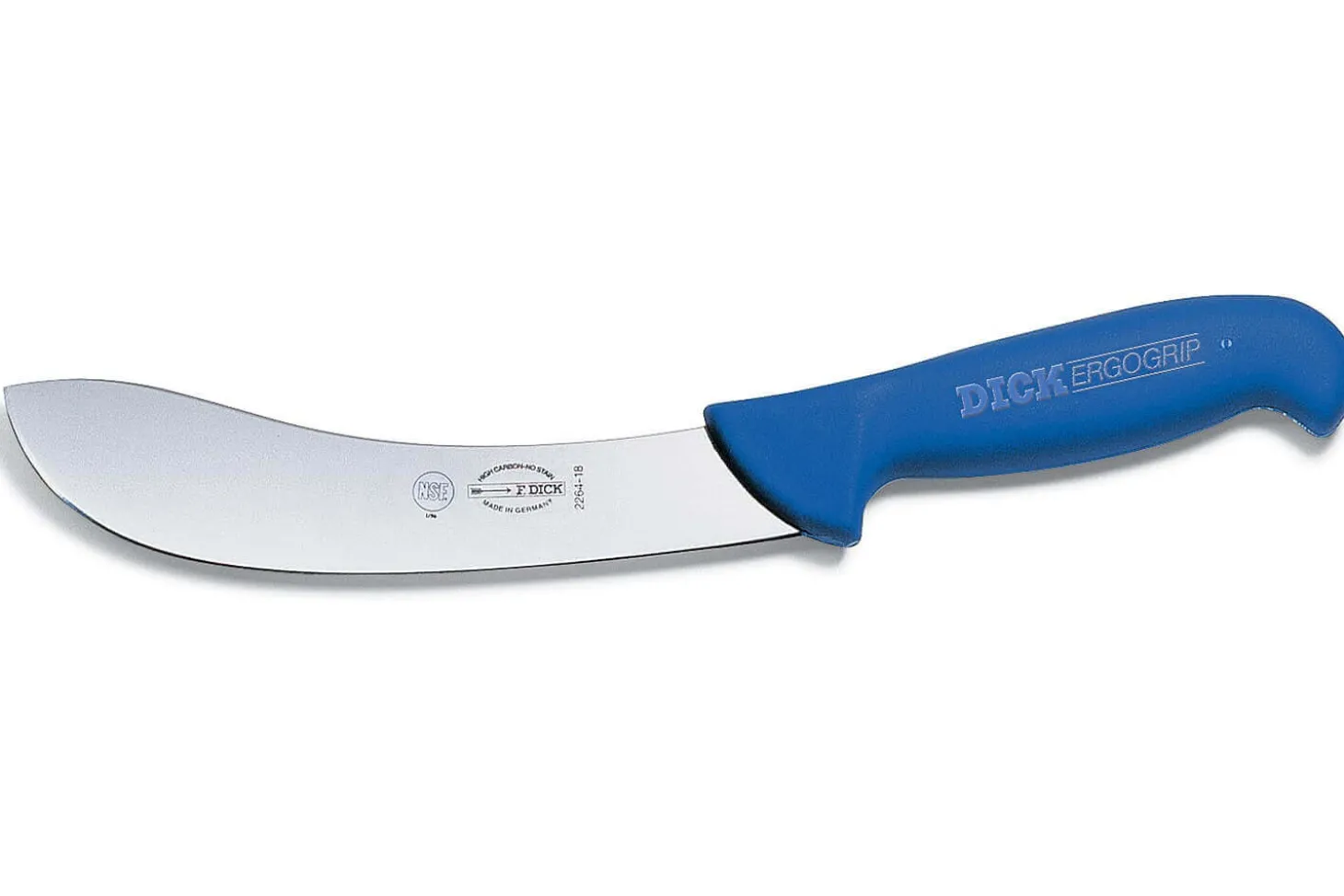 Couteau à dépouiller Dick Ergogrip manche bleu