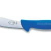 Couteau à dépouiller le mouton Dick Ergogrip lame 13cm manche bleu
