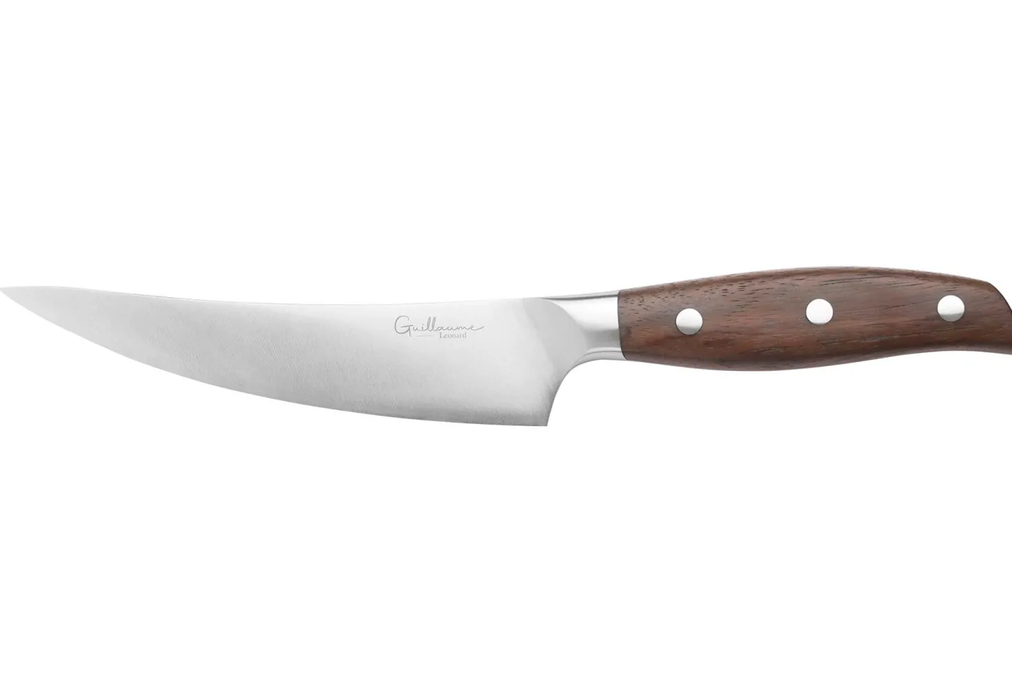 Couteau à désosser 16cm Guillaume Leonard Cuistot en acier inoxydable et bois de santal rouge