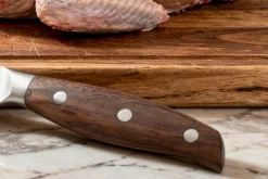 Couteau à désosser 16cm Guillaume Leonard Cuistot en acier inoxydable et bois de santal rouge