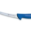 Couteau à désosser Dick Ergogrip lame courbe semi-flexible manche bleu