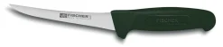 Couteau à désosser professionnel Fischer HACCP lame courbée 15cm manche noir