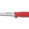 Couteau à désosser professionnel Fischer HACCP lame droite 14cm manche rouge