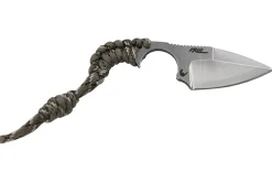 Couteau EDC Wildsteer Krill KR0111 lame 5cm manche paracorde Camouflage + étui Kydex
