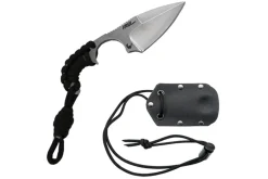 Couteau EDC Wildsteer Krill KR0113 lame 5cm manche paracorde + étui Kydex