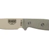 Couteau Esee 3 ESEE-3PM-DT lame acier carbone désert 8,8cm manche micarta gris + étui