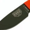 Couteau Esee 3 ESEE-3P-OD lame acier carbone vert 8,8cm manche G10 orange + étui