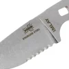 Couteau Esee Imlay ESEE-IMLAY lame semi-dentée 6,2cm manche ajouré inox + étui noir