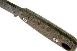 Couteau Esee Izula II IZULA-II-OD lame acier carbone 6,7cm manche micarta vert + étui