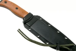 Couteau Esee 6 6PB-011 lame carbone 16,5cm manche G10/micarta marron + étui