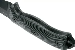 Couteau Esee 5 5PB-002 lame carbone 13,2cm manche G10 gris/noir + étui