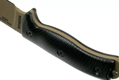 Couteau Esee 6 6PDE-001 lame acier carbone 16,5cm manche G10 noir + étui